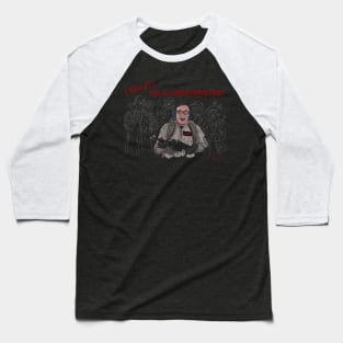 Ghostbusters 2: Louis Tully Did It Baseball T-Shirt